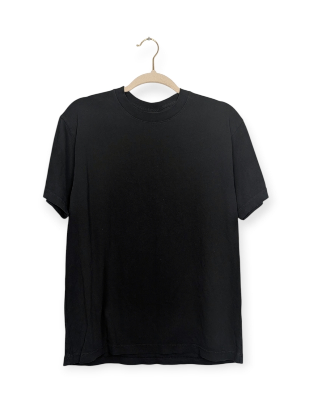 US Standard Apparel Ecocycle Tee S Black Crewneck Short Sleeve Sustainable